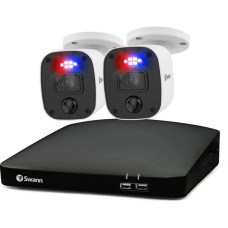 SWANN Enforcer SWDVK-446802MQB-EU 4-channel Full HD 1080p DVR Security System – 1 TB, 2 Cameras