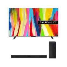 LG 42′ Smart 4K Ultra HD HDR OLED TV & SN4 2.1 Sound Bar Bundle