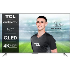 TCL 50C635K 50′ Smart 4K Ultra HD HDR QLED TV with Google Assistant