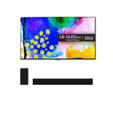 LG OLED65G26LA 65′ Smart 4K Ultra HD HDR OLED TV & GX 3.1 Wireless Sound Bar Bundle