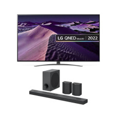 LG 86QNED866QA 86′ Smart 4K Ultra HD HDR QNED TV & S95QR 9.1.5 Sound Bar Bundle