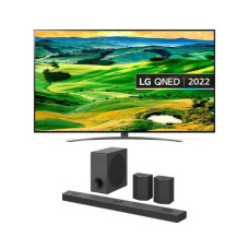 LG 86QNED816QA 86′ Smart 4K Ultra HD HDR QNED TV & S95QR 9.1.5 Sound Bar Bundle