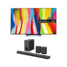 LG OLED83C24LA 83′ TV & S95QR 9.1.5 Wireless Sound Bar Bundle