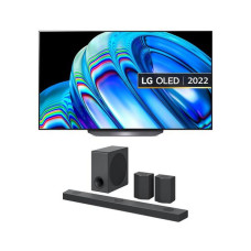 LG OLED77B26LA 77′ TV & S95QR 9.1.5 Wireless Sound Bar Bundle