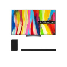 LG OLED55C24LA 55′ Smart 4K Ultra HD HDR OLED TV & SP9YA 5.1.2 Wireless Sound Bar