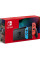 NINTENDO Switch, Mario Strikers & 256 GB Memory Card Bundle – Neon Red & Blue