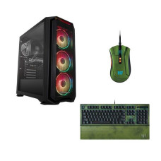 PCSPECIALIST Tornado R5 Gaming PC, Razer Halo Infinite Keyboard & Mouse Bundle – AMD Ryzen 5, GTX 1660 Super