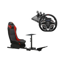 ADX Firebase 22 Cockpit Seat & Thrustmaster Racing Wheel & Pedals Bundle