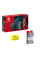 NINTENDO Switch, Sports & 256 GB Memory Card Bundle – Neon Red & Blue