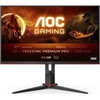 AOC 27G2SU/BK Full HD 27′ VA LCD Gaming Monitor – Black