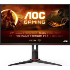 AOC 27G2SU/BK Full HD 27′ VA LCD Gaming Monitor – Black