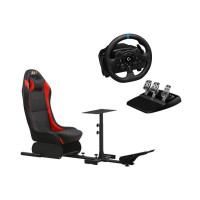 ADX Firebase 22 Cockpit Seat & Logitech G923 Wheel & Pedals Bundle – PS5 & PS4