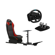 ADX Firebase 22 Cockpit Seat & Logitech G923 Wheel & Pedals Bundle – PS5 & PS4