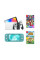 NINTENDO Switch OLED, Switch Lite, Animal Crossing & Mario Kart 8 Deluxe Bundle – White & Turquoise