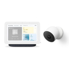 GOOGLE Nest Cam & Nest Hub Smart Display Bundle – Charcoal