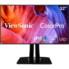 VIEWSONIC VP3268a-4K Ultra HD 32′ IPS LED Monitor – Black