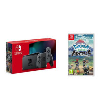 NINTENDO Switch & Pokemon Legends: Arceus Bundle – Grey