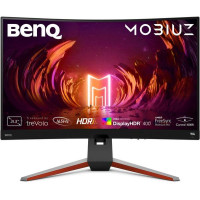 BENQ Mobiuz EX3210R Quad HD 32′ Curved VA LCD Gaming Monitor – Black, Red & Grey