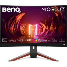 BENQ Mobiuz EX2710R Quad HD 27′ VA Curved Gaming Monitor – Black, Red & Grey