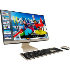 ASUS Vivo AiO V241 23.8′ All-in-One PC – Intel® Core™ i3, 1 TB HDD & 256 GB SDD, Black & Gold