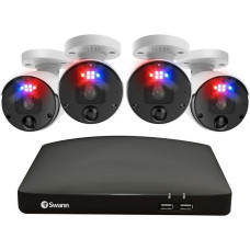 SWANN Master-Series SWNVK-879904 8-channel 4K Ultra HD NVR Security System – 2 TB, 4 Cameras