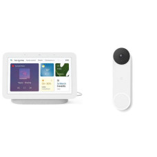 GOOGLE Nest Doorbell & Nest Hub Smart Display Bundle