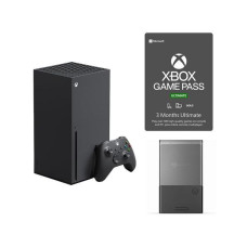 MICROSOFT Xbox Series X, Seagate 1 TB Expansion Hard Drive & 3 Month Game Pass Ultimate Bundle