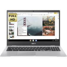 ASUS CX15 15.6′ Chromebook – Intel® Pentium®, 64 GB eMMC, Silver