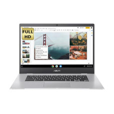 ASUS CX15 15.6′ Chromebook – Intel® Celeron™, 64 GB eMMC, Silver