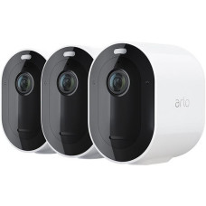 ARLO Pro 4 Quad HD WiFi Security Camera System – 3 Cameras, White