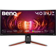 BENQ Mobiuz EX3415R Quad HD 34′ Curved IPS Gaming Monitor – Grey