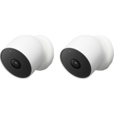 GOOGLE Nest Cam Indoor & Outdoor Smart Security Camera – 2-Pack