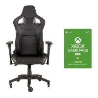 CORSAIR T1 Race Gaming Chair & 3 Month Xbox Game Pass for PC Bundle