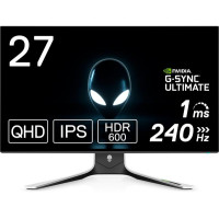 DELL AW2721D Quad HD 27′ IPS LCD Gaming Monitor – White