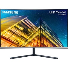 SAMSUNG LU32R590CWRXXU 4K Ultra HD 32′ Curved LED Monitor – Black