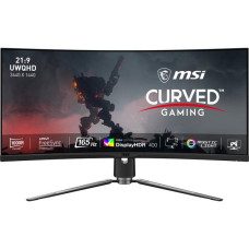 MSI MPG ARTYMIS 343CQR Quad HD 34′ Curved LED Gaming Monitor – Black