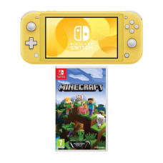 NINTENDO Switch Lite & Minecraft Bundle – Yellow