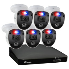 SWANN Enforcer SWDVK-846806SL-EU 8-Channel Full HD 1080p DVR Security System – 1 TB, 6 Cameras