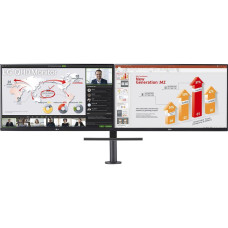 LG Ergo Dual 27QP88D-B.AEK Quad HD 27′ IPS LCD Monitor – Black