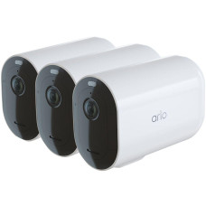 ARLO Pro 4 XL 2K HDR WiFi Security Camera System – 3 Cameras, White