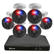 SWANN Enforcer SWNVK-890106 8-channel 4K Ultra HD NVR Security System – 2 TB, 6 Cameras