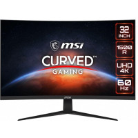 MSI G321CUV 4K Ultra HD 32′ Curved VA LCD Gaming Monitor – Black