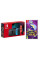 NINTENDO Switch Neon Red & Blue & Pokémon Violet Bundle