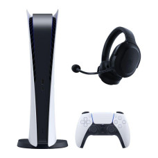 SONY PlayStation 5 Digital Edition with Barracuda X Gaming Headset Bundle