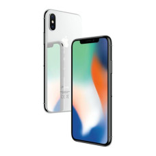 APPLE Refurbished iPhone X – 64 GB, Silver (Excellent Condition)