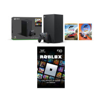 MICROSOFT Xbox Series X (1 TB), Forza Horizon 5 & Roblox £10 Gift Card Bundle