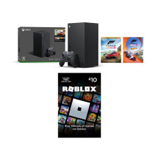 MICROSOFT Xbox Series X (1 TB), Forza Horizon 5 & Roblox £10 Gift Card Bundle