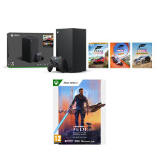 MICROSOFT Xbox Series X, Forza Horizon 5 & Star Wars Jedi: Survivor Bundle