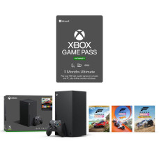 MICROSOFT Xbox Series X, Forza Horizon 5 & Xbox Game Pass Ultimate (3 Month Membership) Bundle