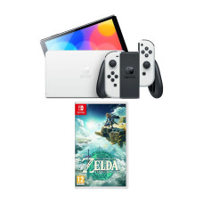 NINTENDO Switch OLED (White) & The Legend of Zelda: Tears of the Kingdom Bundle